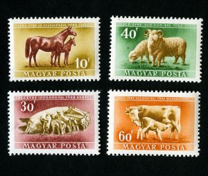 Hungary Stamps # 929-32 XF OG NH