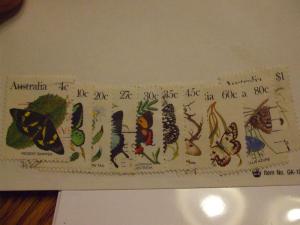 Australia #872-880 set used 