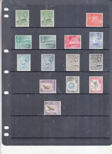 ADEN 1953 SET MINT TO 2/- PLUS ROYAL VISIT 1954 