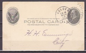 United States, Mailed in 1906. Used Mc Kinley Postal Card ^