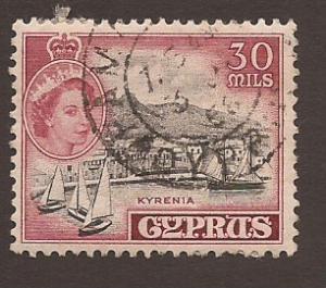 175 - Cyprus 1955 Queen Elizabeth
