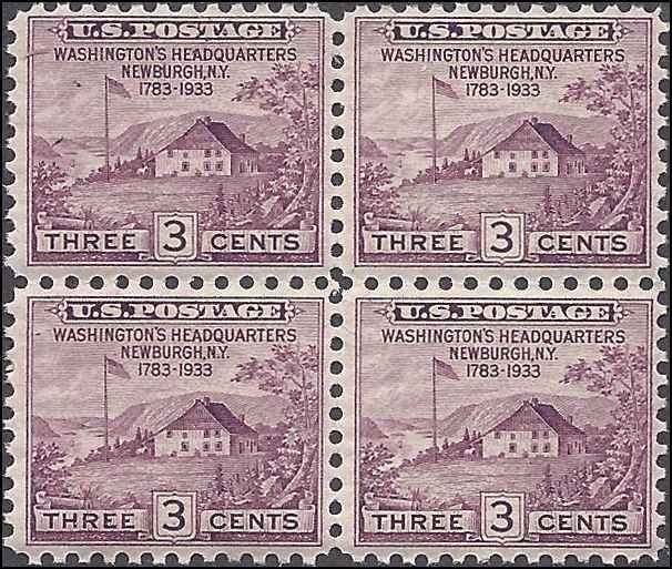 727 Mint,OG,NH..  Block of 4... SCV $1.20