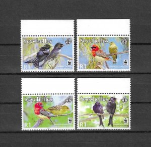 SEYCHELLES 2008 WWF SG 961/4 MNH