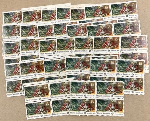 1561 Haym Salomon, Financial Hero  100 MNH 10 c stamps FV $10  1975