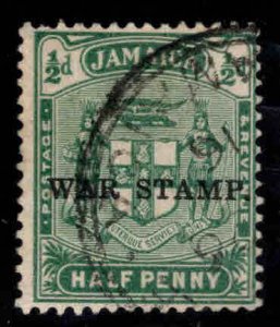 JAMAICA War Tax Stamp, Scott MR1 Used