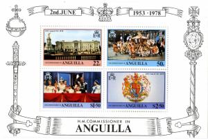 ANGUILLA 318a S/S MNH SCV $2.00 BIN $1.25