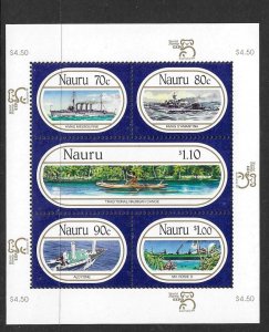 NAURU SGMS496 1999 AUSTRALIA 99  MNH