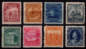 El Salvador 1896 Definitives various designs, Part Set [Unused]