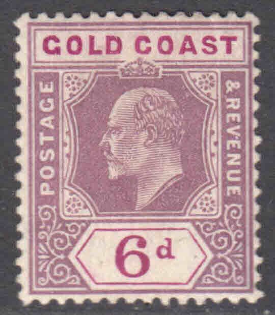 GOLD COAST 54 OG H M/M VF VERY NICE GUM $90 SCV