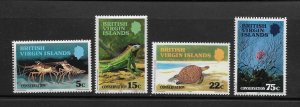 MARINE LIFE - BRITISH VIRGIN ISLANDS #346-9   MNH