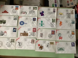 Austria postal covers 16 items Ref A2265