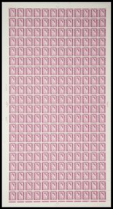 XN12 6d N.Ireland Regional Crowns - Full sheet UNMOUNTED MINT