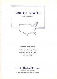 HR Harmer: Sale # 1811-1813  -  United States and Possess...