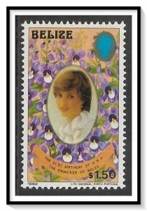 Belize #620 Princess Diana Birthday MNH