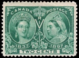 Canada - Scott 52 - Mint-Hinged - Thin