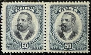 MHN Cuban Stamp pair #237