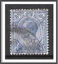 Straits Settlements #157 KG V Used