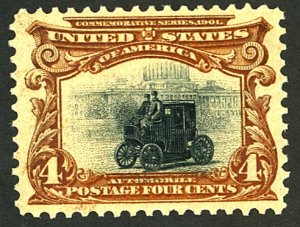 U.S. #296 MINT OG NH