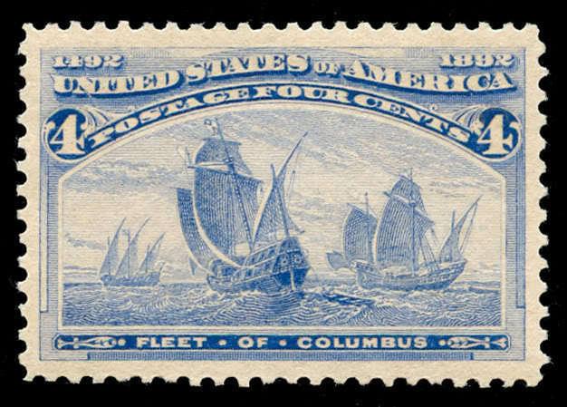 momen: US Stamps #233 Mint OG NH PSE Graded XF-SUP 95J