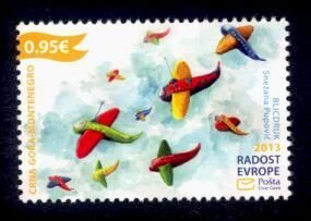 Montenegro Sc# 350 MNH Joy of Europe 2013