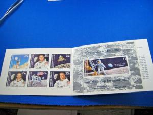 MARSHALL ISLANDS  -  SCOTT # 238A  SPACE COMPLETE BOOKLETS  - LOT OF 3  (wr)