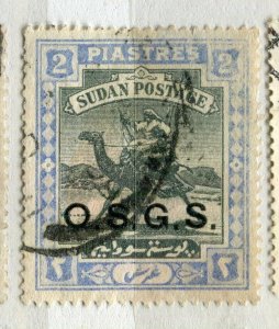 BRITISH EAST AFRICA PROTECTORATE; Early 1900s Came Rider used 2Pi. value