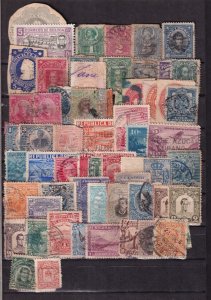 SA27b South America classic selection of used stamps.