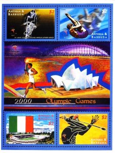 Antigua and Barbuda 2000 MNH Stamps Mini Sheet Scott 2333 Sport Olympic Games