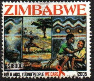 Zimbabwe Sc #1004 Used