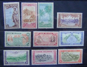 Cook Island 1949 - 1961 set to 3s MM