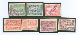 Colombia #194-197/199-201 Used Single