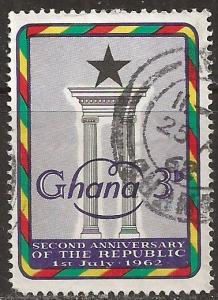 Ghana ~ Scott # 121 ~ Used