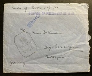 1940s Dehra Dun India POW Internment Camp 4 Cover To Berg Germany E Bethmann 2