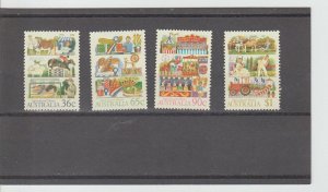 Australia  Scott#  1019-1022  MNH  (1987 Agricultural Shows)