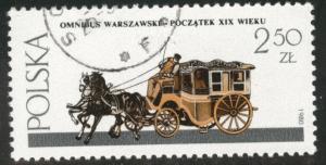 Poland Scott 2426 Used CTO favor canceled stamp 1980