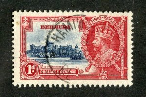 jub1390 Bermuda sc #100 used (CV $2.50 )