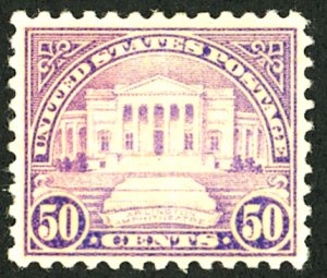 U.S. #701 MINT OG HR