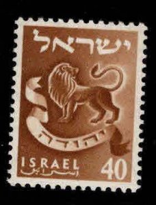 ISRAEL Scott 108 MH* Tribes stamp  Wmk 302