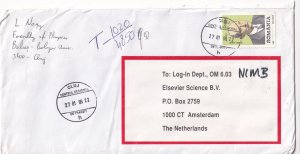 SA19c Romania, Cluj 1999 to Amsterdam, Netherlands, cover