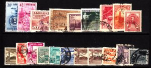 South America 20 different used