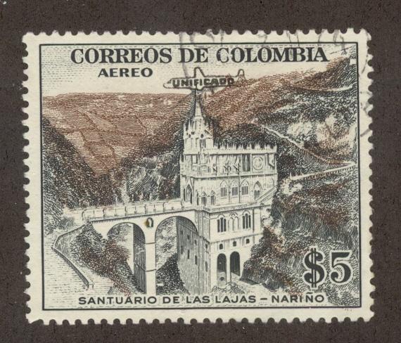 COLOMBIA SC# C345 F-VF U 1959