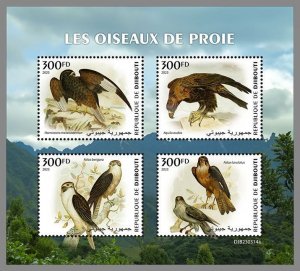 DJIBOUTI 2023 MNH Birds of Prey M/S #314a