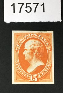 MOMEN: US STAMPS # 152P3 PROOF ON INDIA LOT #17571