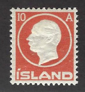 Iceland SC#93 Mint F-VF SCV$35.00...Fill a Key Spot(s)!