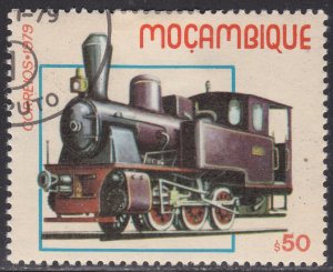 Mozambique 656 Historic Locomotives 1979