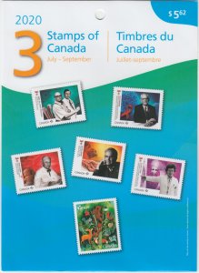 Canada - Canada Post July - Sept. 2020 Quarterly Pack - Sealed