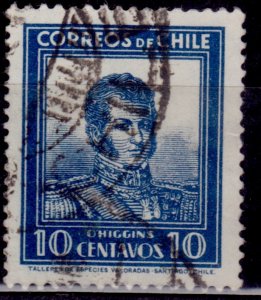 Chile 1932, O'Higgins, 10c, sc#182, used