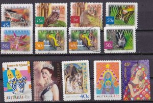 AUSTRALIEN AUSTRALIA [Lot] 45 ( O/used ) neuere Jahre sauber