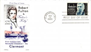 #1270 Robert Fulton – Jackson Cachet
