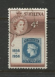 STAMP STATION PERTH St Helena #154 Cent.St Helena 1st Postage Stamp 1956 VFU